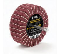 Круг лепестковый комбинированный 80x30 мм, P60, с оправкой 6 мм Diamond Industrial DIDKLSK803060