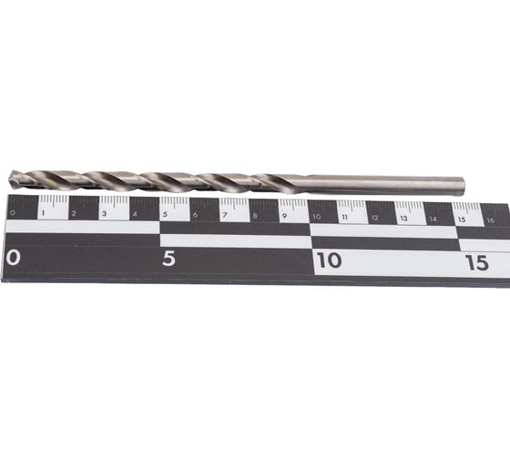 Сверло цх длинная серия (7х102х156 мм; HSS М35Р6М5К5; А1; DIN340) ИНСТУЛС 00001343157