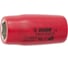 Головка торцевая шестигранная изолированная VDE (10 мм; 1/2"; 1000V) Unior 3838909121956 1