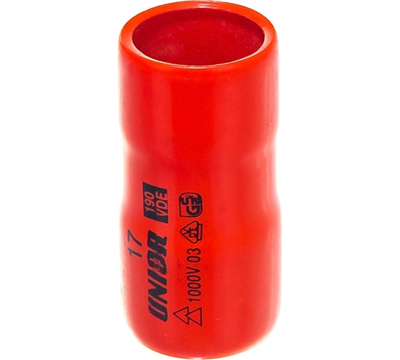 Головка торцевая шестигранная изолированная VDE (17 мм; 1/2"; 1000V) Unior 3838909122007 1