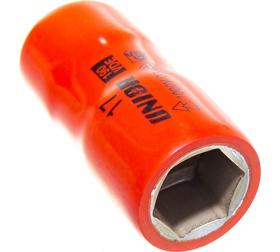 Головка торцевая шестигранная изолированная VDE (17 мм; 1/2"; 1000V) Unior 3838909122007
