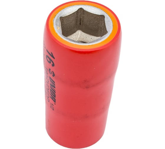 Головка торцевая шестигранная изолированная VDE (16 мм; 1/2"; 1000V) Unior 3838909215952