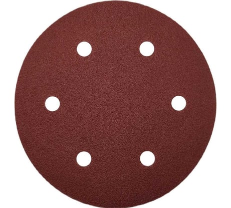 Шлифовальные круги 225 мм, 6 отверстий, Р180, 10 шт для жирафа Vitatools R-225-P180-10-6