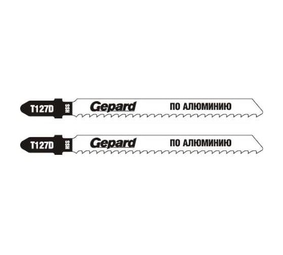 Пилка по алюминию T127D 2 шт для лобзика Gepard GP0630-04 1