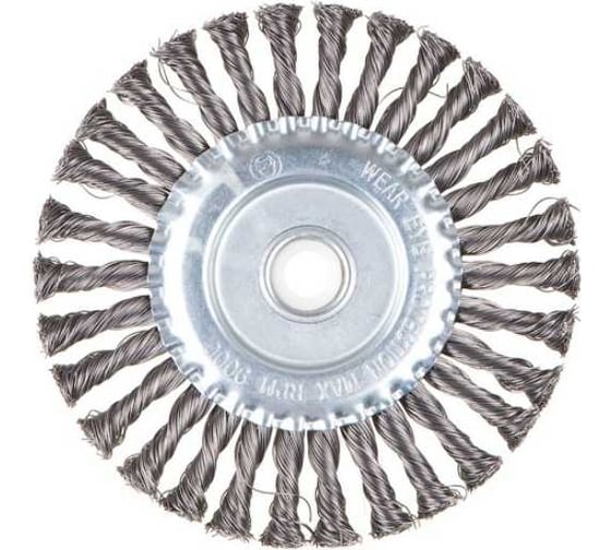Щетка дисковая косичка 180х22 мм Gepard GP0880-180