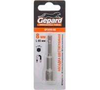 Насадка шестигранная магнитная 10x65 мм Gepard GP3203-65