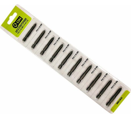 Набор бит отрывных (10 шт; PZ2; 50 мм; S2) ON 15-03-013