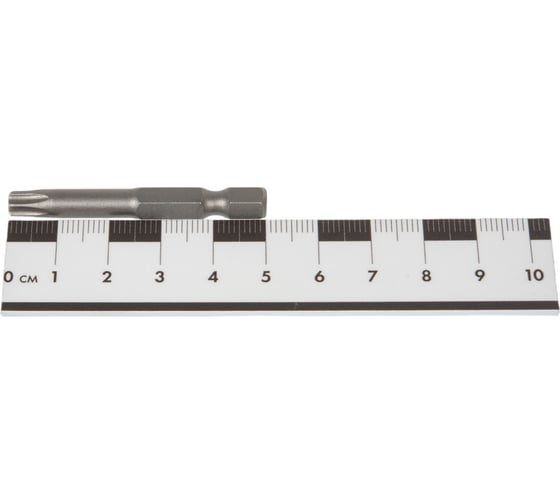 Биты для шуруповерта Torx с отверстием 30x50 мм Security 10 шт NOVOCRAFT B45-21-05030S