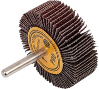 Круг шлифовальный лепестковый на шпильке (60х20х6 мм; P80) Русский Мастер РМ-53289