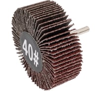 Круг шлифовальный лепестковый на шпильке (80х30х6 мм; P40) Русский Мастер РМ-53326