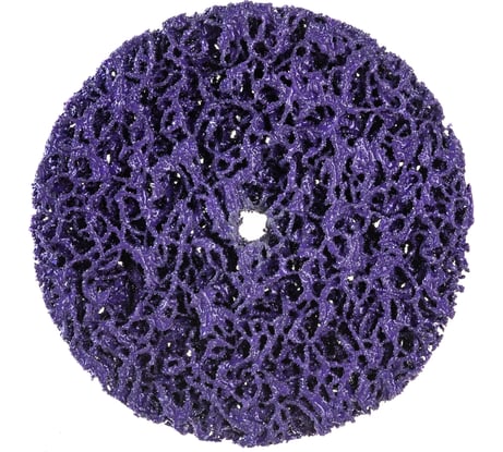 Круг для снятия ржавчины фиолетовый 100 мм Русский Мастер РМ-90559