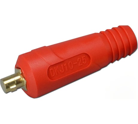 Кабельная вилка 10-25 мм, 1 шт, "класс В", цвет красный энаргит К10-25-1-В-R