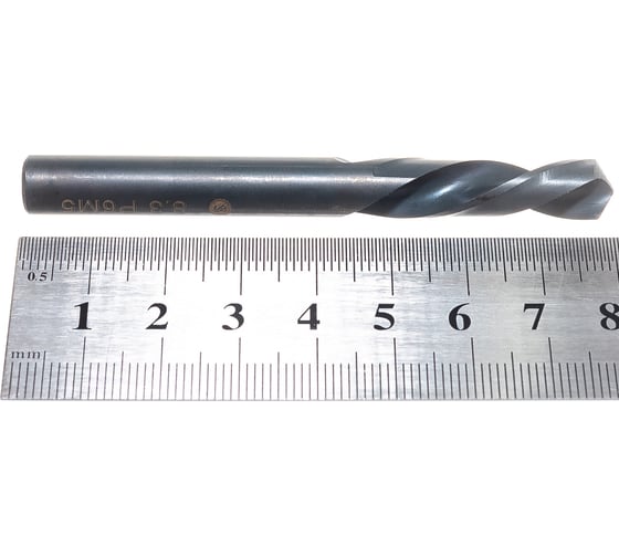 Сверло цх короткая серия (8.3х37х 79 мм; левая резьба; Р6М5; ГОСТ4010-77) ИНСТУЛС 00001425174