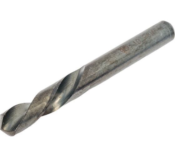 Сверло цх короткая серия (10х43х 89 мм; левая резьба; Р6М5; ГОСТ4010-77) ИНСТУЛС 00001228687