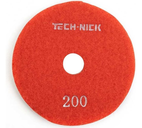 Алмазный гибкий шлифовальный круг SPIRAL № 200 100x5.0 мм, гранит/мрамор TECH-NICK 128.120.8173 1