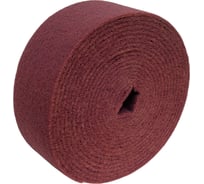 Материал шлифовальный бордовый на нетканой основе Tex в рулоне 115 мм, 10 м very fine Hanko Tex.115x10.veryfine