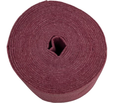 Материал шлифовальный бордовый на нетканой основе Flex в рулоне 115 мм, 10 м very fine Hanko Flex.115x10.veryfine