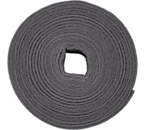 Материал шлифовальный светло-серый на нетканой основе Tex в рулоне 115 мм, 10 м, ultra fine Hanko Tex.115x10.ultrafine