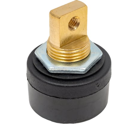 Панельная розетка 35-50 мм (1 шт) с боковым подключением энаргит ПБ35-50-1