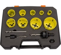 Набор коронок биметаллических 19-64 мм (13 предметов) BI-Metal универсальный Diamond Industrial DIDBIMSET1964