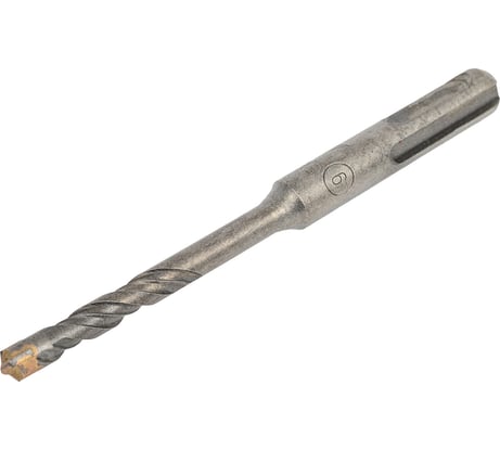 Бур по бетону и кирпичу 4 кромки, 6x110 мм, SDS-Plus MD-STARS MD-B4C6Х110