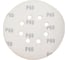 Круг абразивный перфорированный 8 отверстий, 150 мм, P60, 5 шт MD-STARS 5KAS1508P60 2