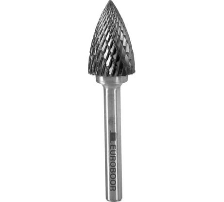 Борфреза твердосплавная тип G (6х18 мм; хв-к 6 мм) Euroboor RB.G0606