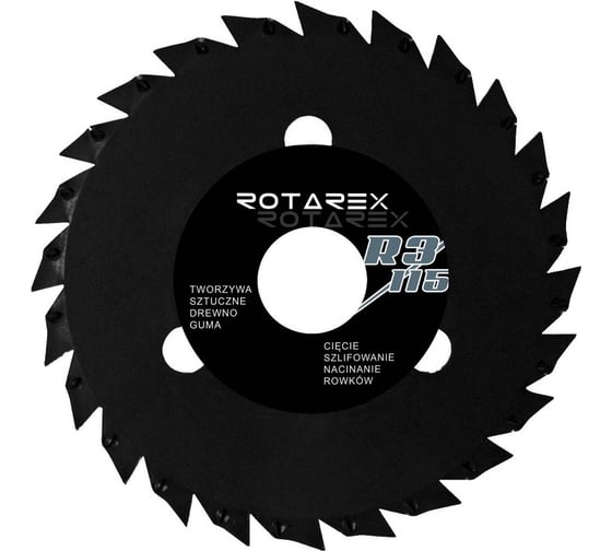 Диск пильный Rotarex R3/115 Rusconnect 619201 1