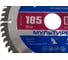 Диск пильный по алюминию Мультирез (185x30 мм; 60T) Зубр 36907-185-30-60_z01 3