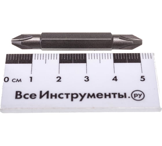 Бита двусторонняя (5 шт; 50 мм; PH2xPZ2; 1/4) Quadro Torsion 450122