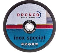 Диск отрезной по нержавейке Special AS30T INOX (230x2.2x22.23 мм) DRONCO 1231905100