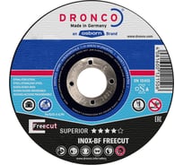 Диск отрезной по нержавейке AS46T INOX FreeCut (230x3/2x22.23 мм) DRONCO 1233340100