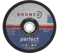 Диск отрезной по металлу Perfect A24R (180x3x22.23 мм) DRONCO 1180015100