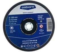 Диск отрезной по металлу Evolution AS30V (230x3x22.23 мм) DRONCO 1231965100