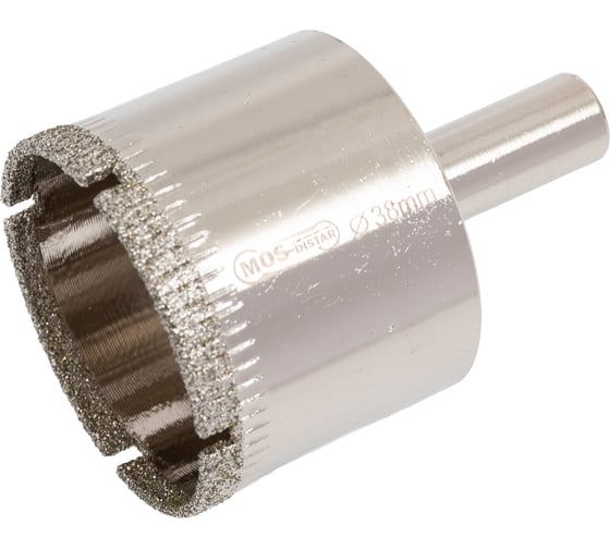 Сверло алмазное по кафелю, стеклу, граниту 38 мм МОS-DISTAR MS-SAGRNT38 1