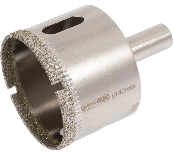 Сверло алмазное по кафелю, стеклу, граниту 42 мм МОS-DISTAR MS-SAGRNT42 1