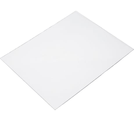 Пластина защитная 110х90х1 мм поликарбонатная Дока DK.3300.03047