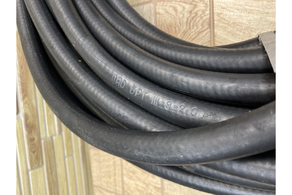 Рукав газовый кислородный черный (40 м; 9 мм; 3 кл) БРТ DK.1162.01687 ...