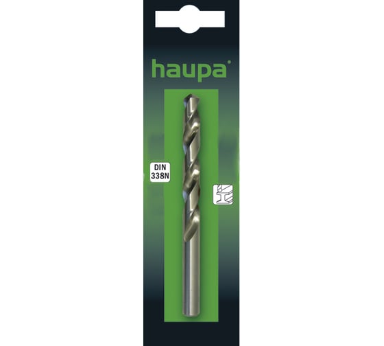 Сверло спиральное шлифованное кобальтовое 3.3 мм HAUPA 230066/CO
