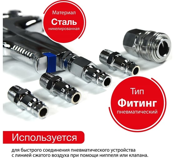 Набор быстросъемных соединений №8 HUBERTH RP208308