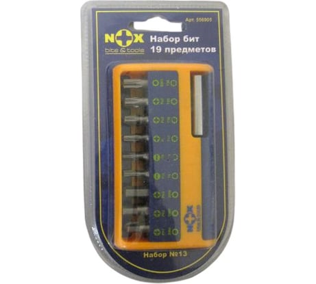 Набор бит №13 19 шт Ziflex 556905