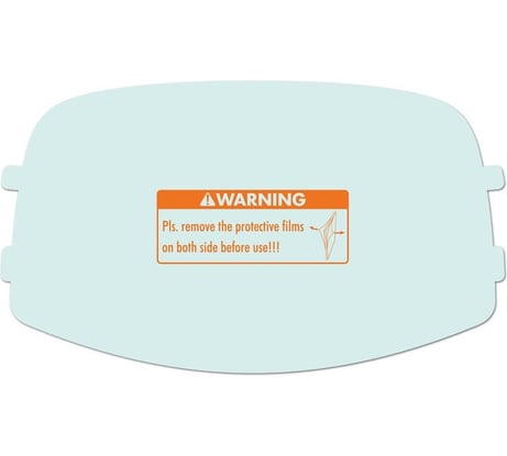 Защитное стекло для зачистки ТМ 1000 224х131 мм TECMEN 100531811