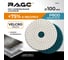 Алмазный гибкий шлифовальный круг RAGE By VIRA 100 мм P800 черепашка для керамогранита АГШК мокрое шлифование 558032 2