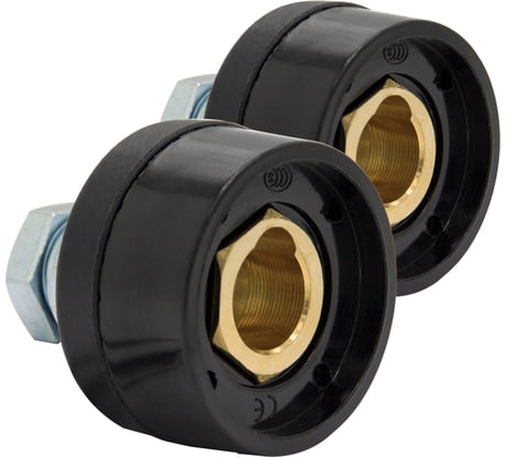 Панельная розетка 35-50 Basic 2 шт Оберон BS023550.2