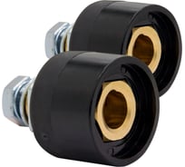 Панельная розетка 35-50 2 шт Оберон XL023550.2