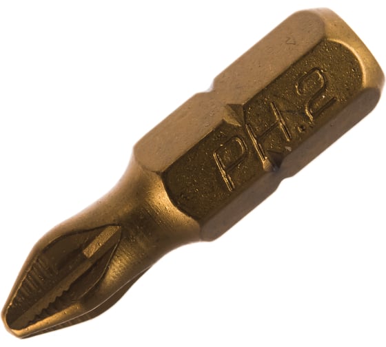 Насадка магнитная для больших нагрузок (2 шт; 25 мм; PH2; TiN) Jettools W2-11-0252-2T 1
