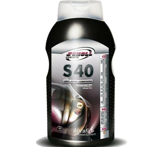 Паста антиголограммная финишная S40 250 мл SCHOLL Concepts 10466E 1