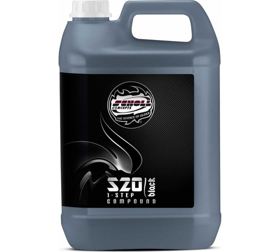 Паста полировальная одношаговая S20 BLACK Real 5 кг SCHOLL Concepts 103192