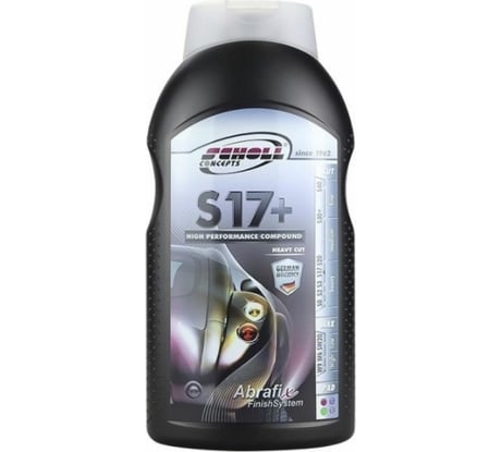 Паста абразивная высокоэффективная S17+ 250 г SCHOLL Concepts 103186E