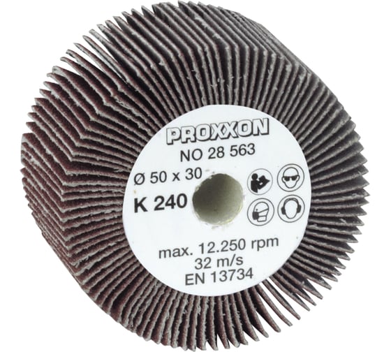 Валец веерный шлифовальный (50 мм; К240) для моделей WAS/E и WAS/A Proxxon  PR- 28563 1